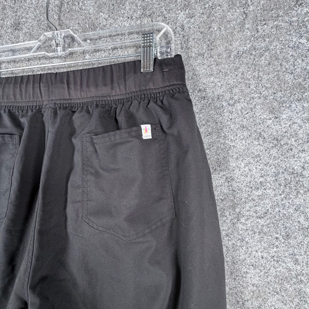 Scrubstar Ultimate Premium Scrubwear Jogger Pants Wonens L Black Comfort Stretch - Picture 10 of 16